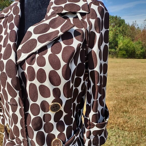 Heart And Soul Brown White Jacket Size Small - Picture 3 of 8